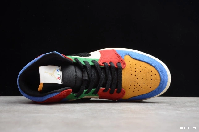 Rep CU2805-100 the Fearless Blue Air Mid Great SE Jordan 1 0815